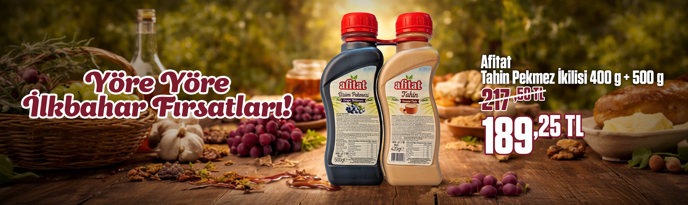 Afitat  Tahin-Pekmez İkilisi